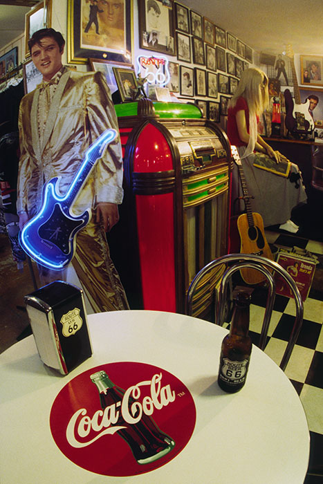 General Store interior in Hackberry, Route 66, Arizona
