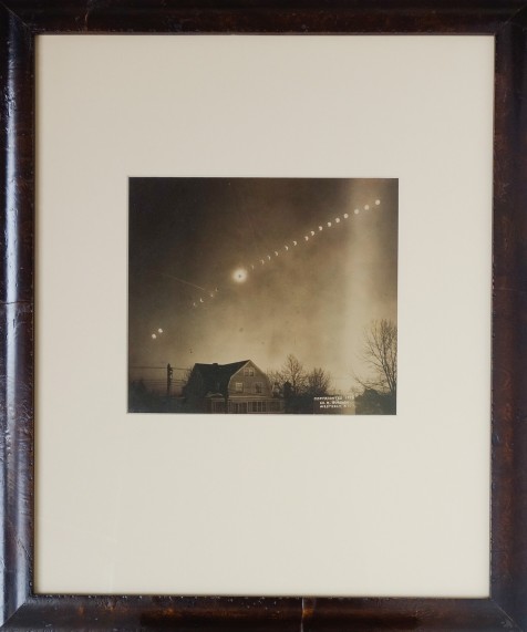Edward Burdick “Total Eclipse of the Sun” Gelatin Silver Print 7 x 8 in 1925